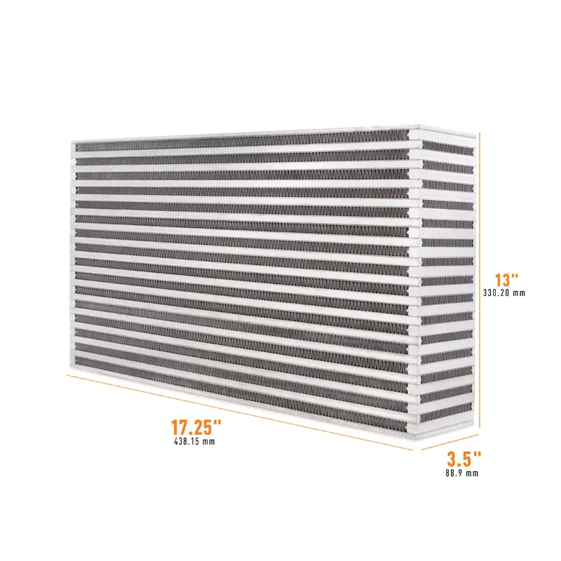 Mishimoto Universal Air-To-Air Intercooler Core - 17.25In / 13In / 3.5In 1