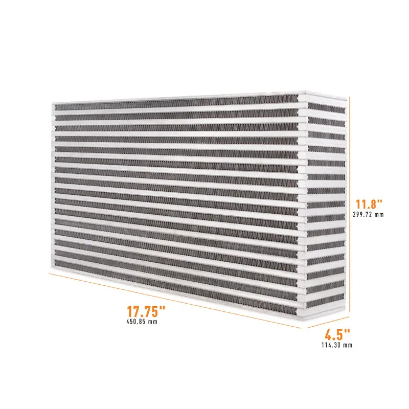 Mishimoto Universal Air-To-Air Intercooler Core - 17.75In / 11.8In / 4.5In 1
