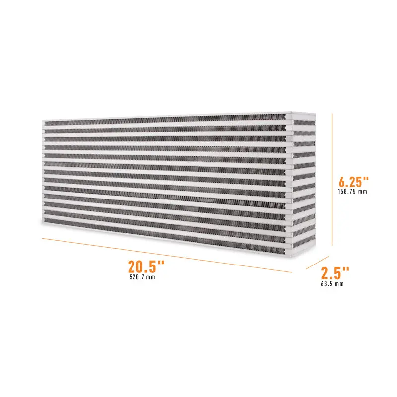 Mishimoto Universal Air-To-Air Intercooler Core - 20.5In / 6.25In / 2.5In 1