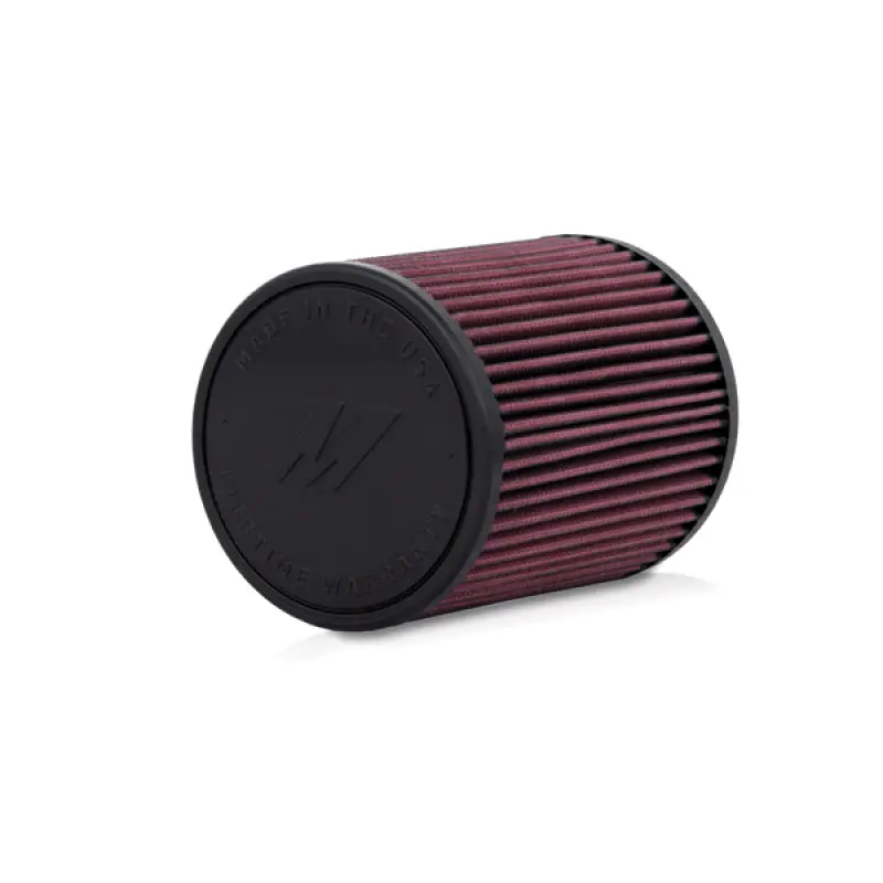 Mishimoto Universal Fit, Performance Air Filter, 2.75In Inlet, 6In Filter Length Red 2
