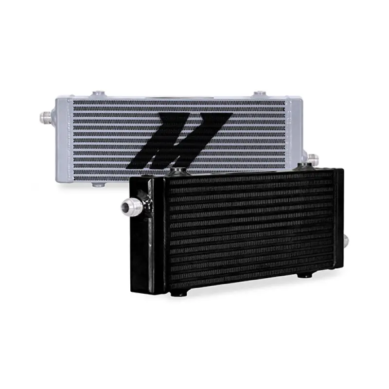Mishimoto Universal Medium Bar And Plate Cross Flow Black Oil Cooler 1