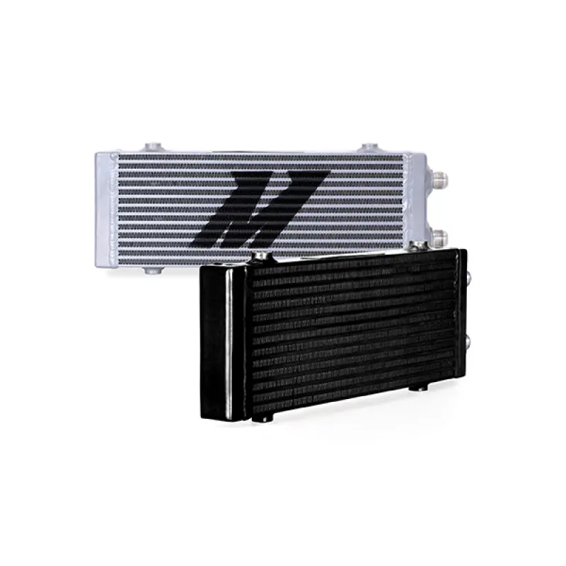 Mishimoto Universal Medium Bar And Plate Dual Pass Black Oil Cooler 1