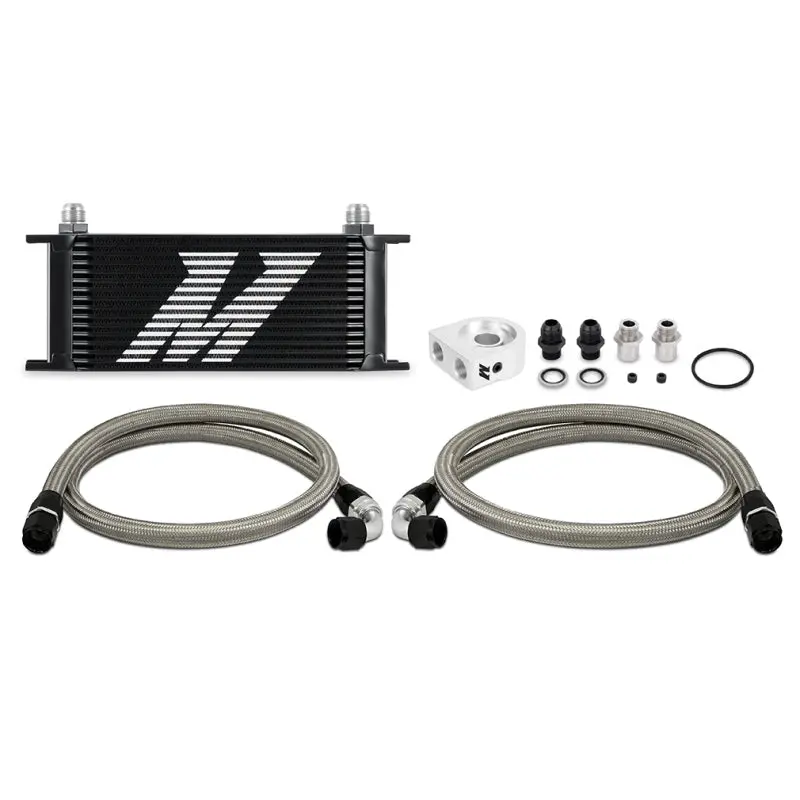 Mishimoto Universal Oil Cooler Kit 16-Row Black 1