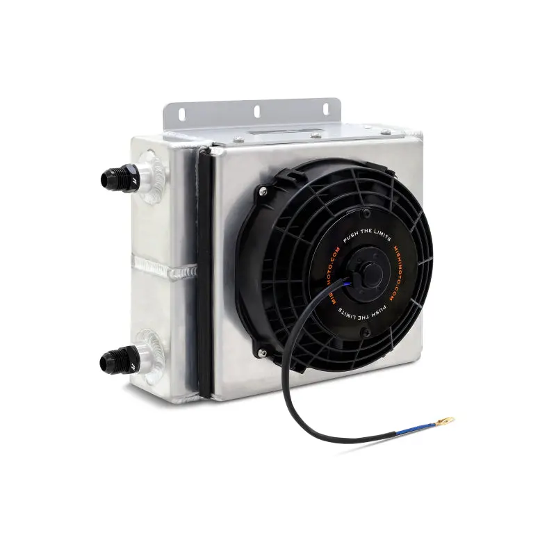Mishimoto Universal Oil Cooler Kit 23 Row Cooler And 1In X 8In Fan 2