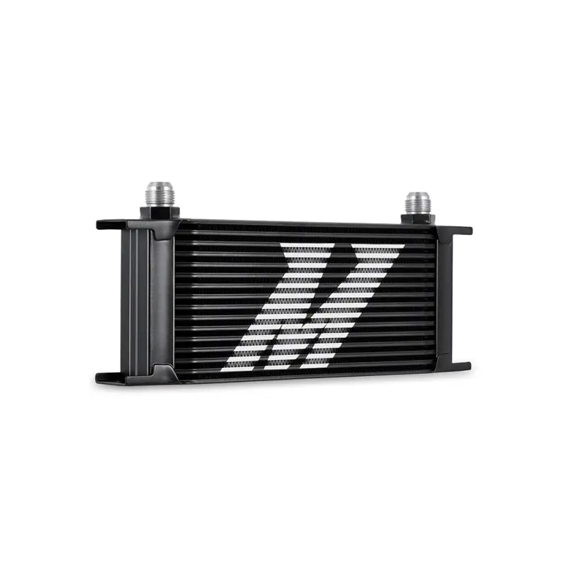 Mishimoto Universal Thermostatic Oil Cooler Kit 16-Row Black 2