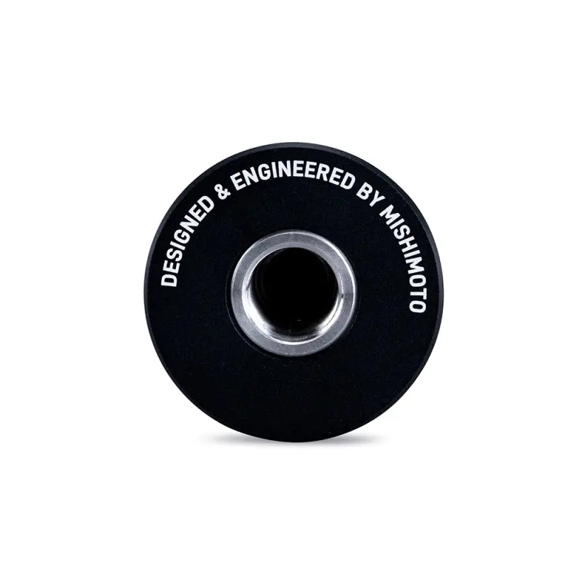 Mishimoto Weighted Grip Shift Knob - Black / Black 2