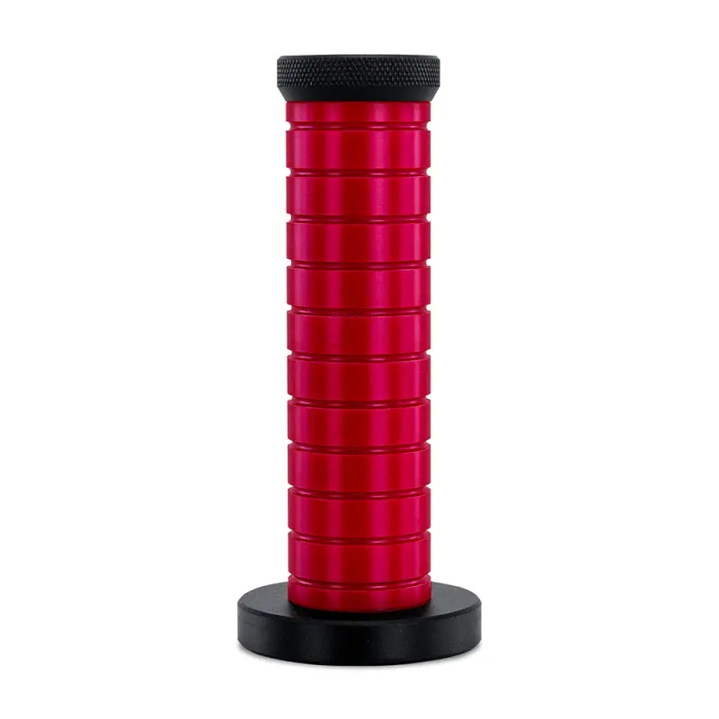 Mishimoto Weighted Grip Shift Knob - Black / Red 1