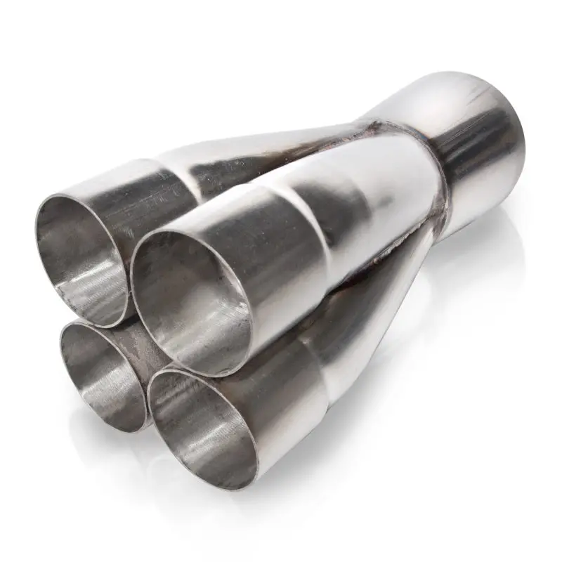Stainless Works 1 3/4In 4 Way Merge Collectors With 3In Od Outlet 1