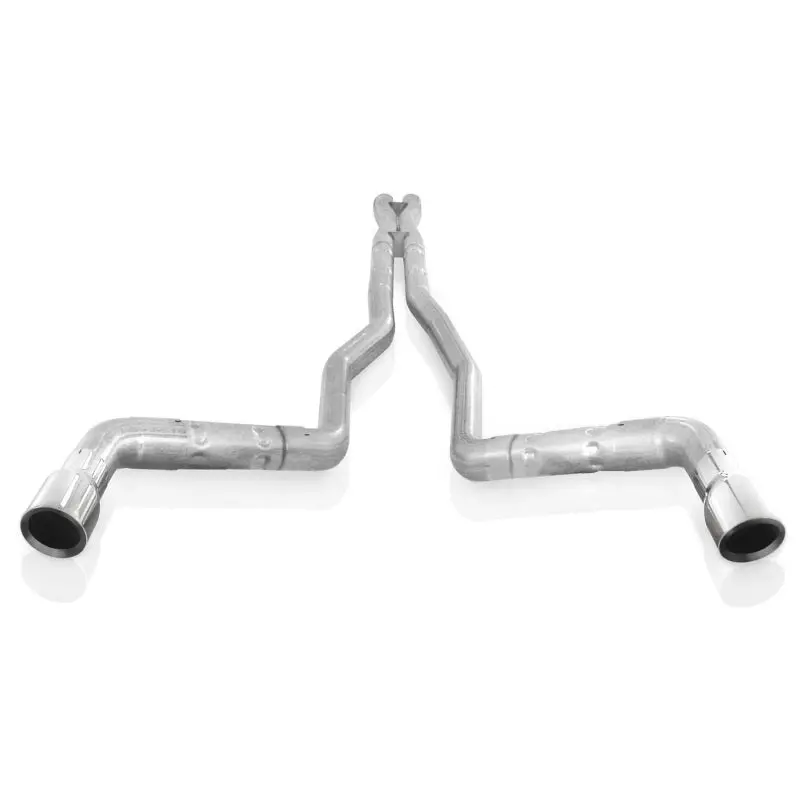 Stainless Works 10-15 Camaro 6.2L 3In Dual Chambered Catback System X-Pipe Performance Connect 1