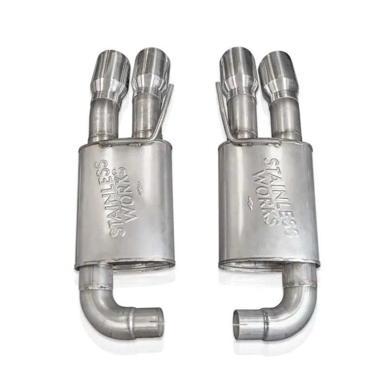 Stainless Works 18-21 Mustang Gt Axleback Redline Exhaust 1