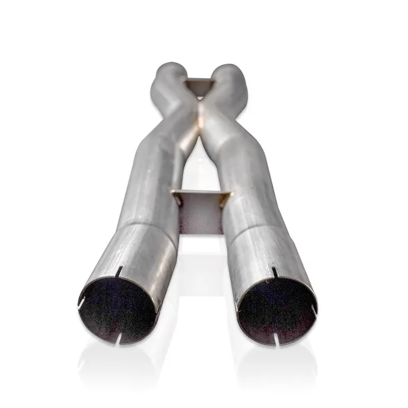 Stainless Works 18-21 Mustang Gt Mid Resonator Delete X-Pipe 1