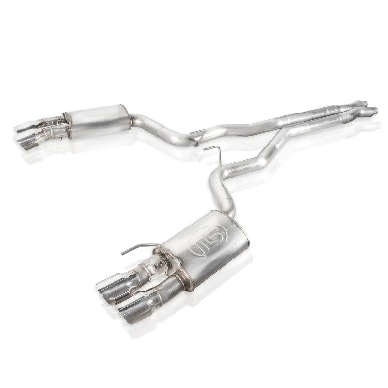 Stainless Works 18+ Ford Mustang Gt Redline Cat-Back Performance Connect X-Pipe W/ Active Valves 1