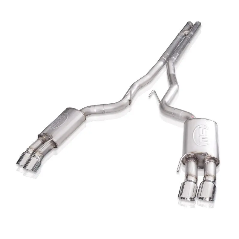 Stainless Works 18+ Ford Mustang Gt Redline H-Pipe Performance Connect Cat-Back Exhaust 1