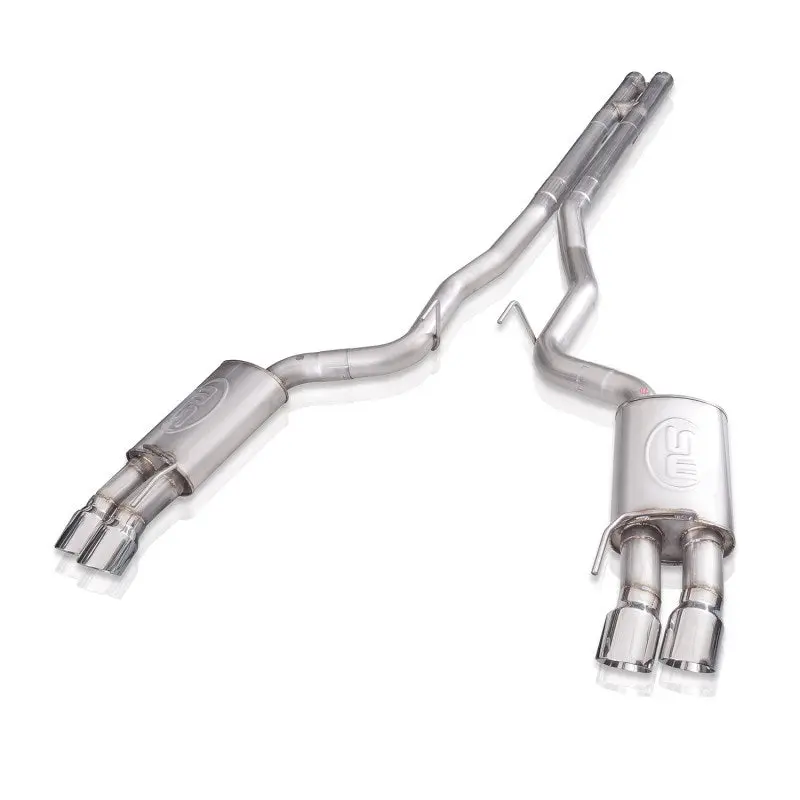 Stainless Works 18+ Ford Mustang Gt Redline H-Pipe Performance Connect Cat-Back Exhaust 2
