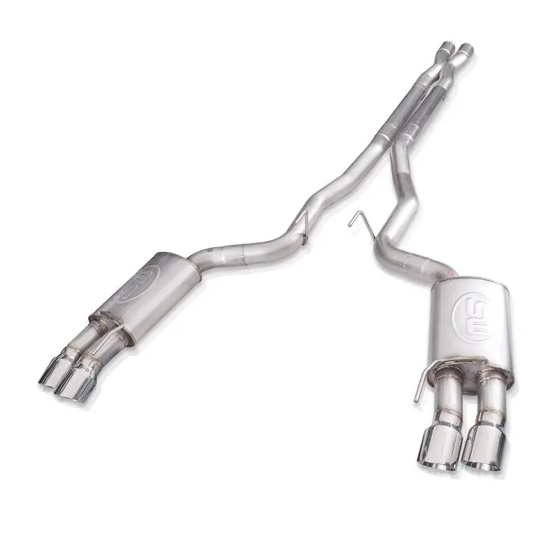 Stainless Works 18+ Ford Mustang Gt Redline X-Pipe Performance Connect Cat-Back Exhaust 2