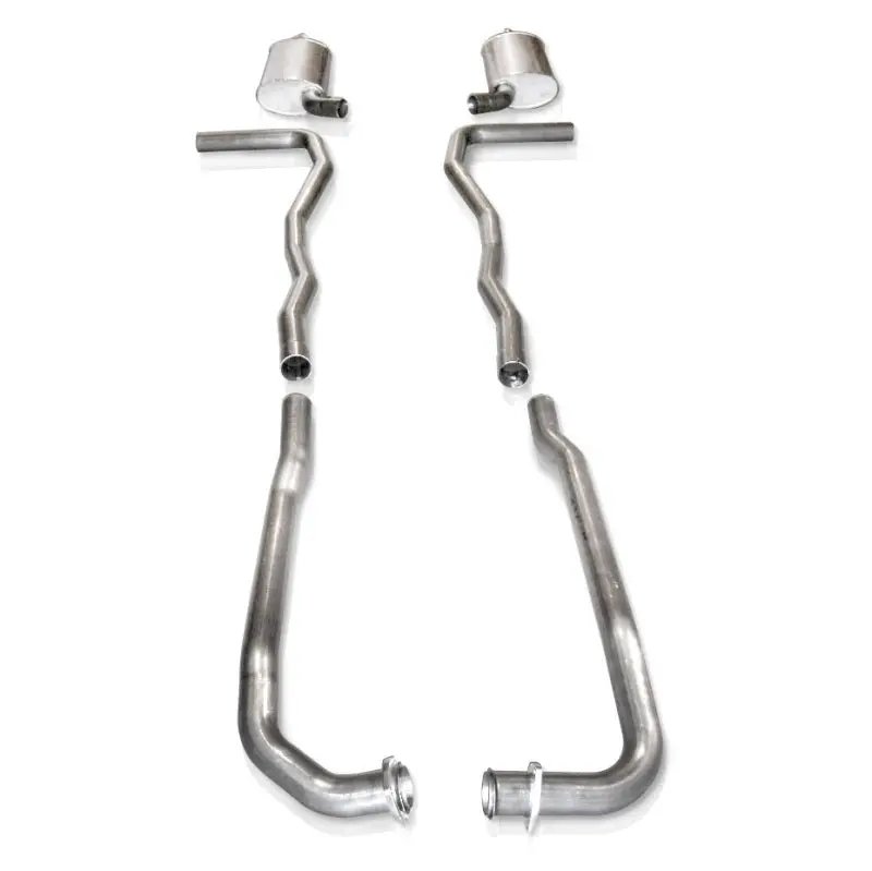 Stainless Works 1963 Corvette Exhaust 2-1/2In Factory Connect 1