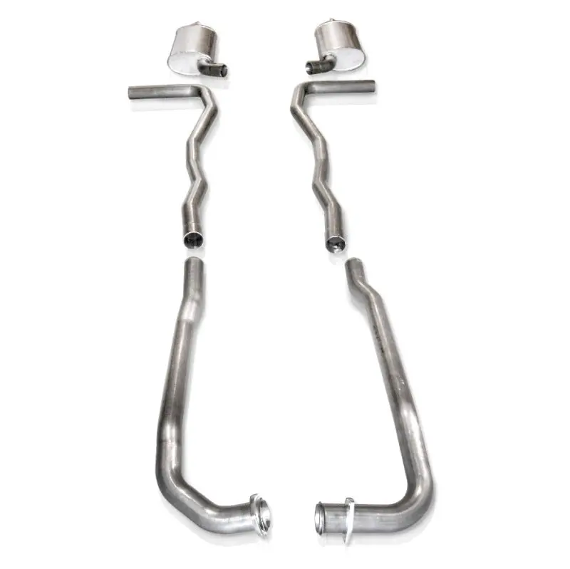 Stainless Works 1963 Corvette Exhaust 2-1/2In Factory Connect 2