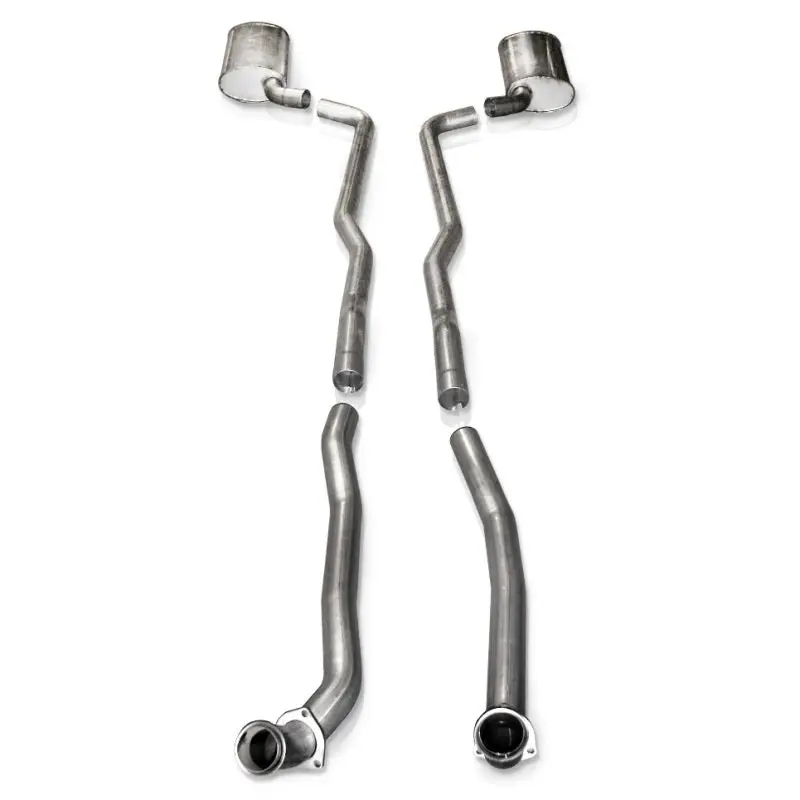 Stainless Works 1964-67 Corvette Exhaust Bb Automatic Trans 2-1/2In Factory Connect 1