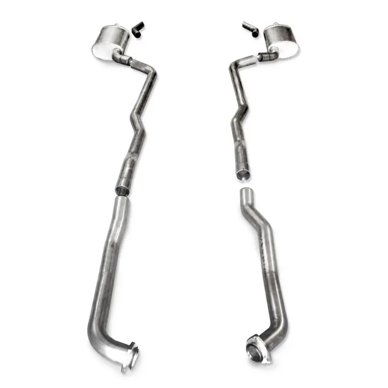 Stainless Works 1968-72 Corvette Exhaust Sb 2-1/2In Factory Connect 1