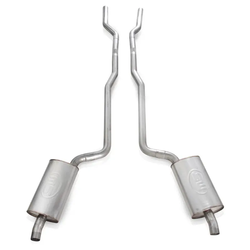 Stainless Works 1968-72 Corvette Exhaust Sb 2-1/2In Factory Style Mufflers 2