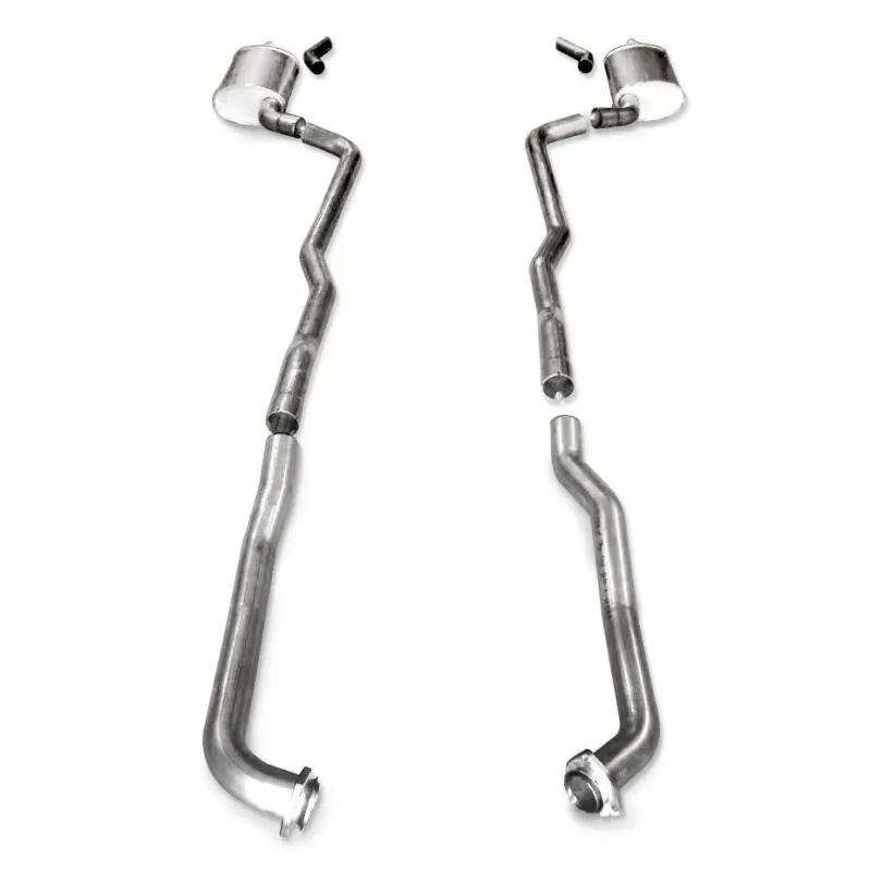 Stainless Works 1973-82 Corvette Exhaust Bb Standard Trans 2-1/2In Factory Connect 1