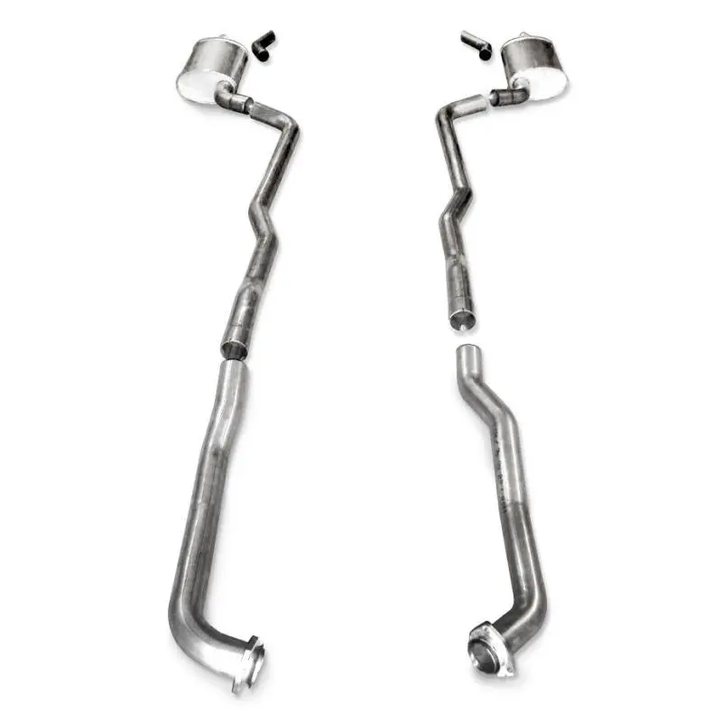 Stainless Works 1973-82 Corvette Exhaust Bb Standard Trans 2-1/2In Factory Connect 2