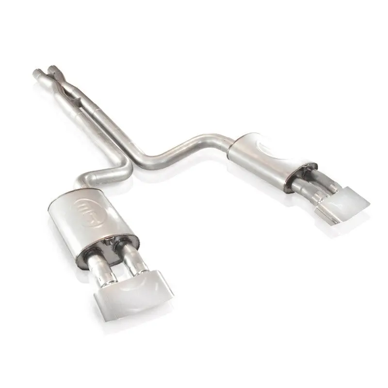Stainless Works 1990-95 Corvette Zr1 3In Exhaust X-Pipe Chambered Mufflers Tips 2