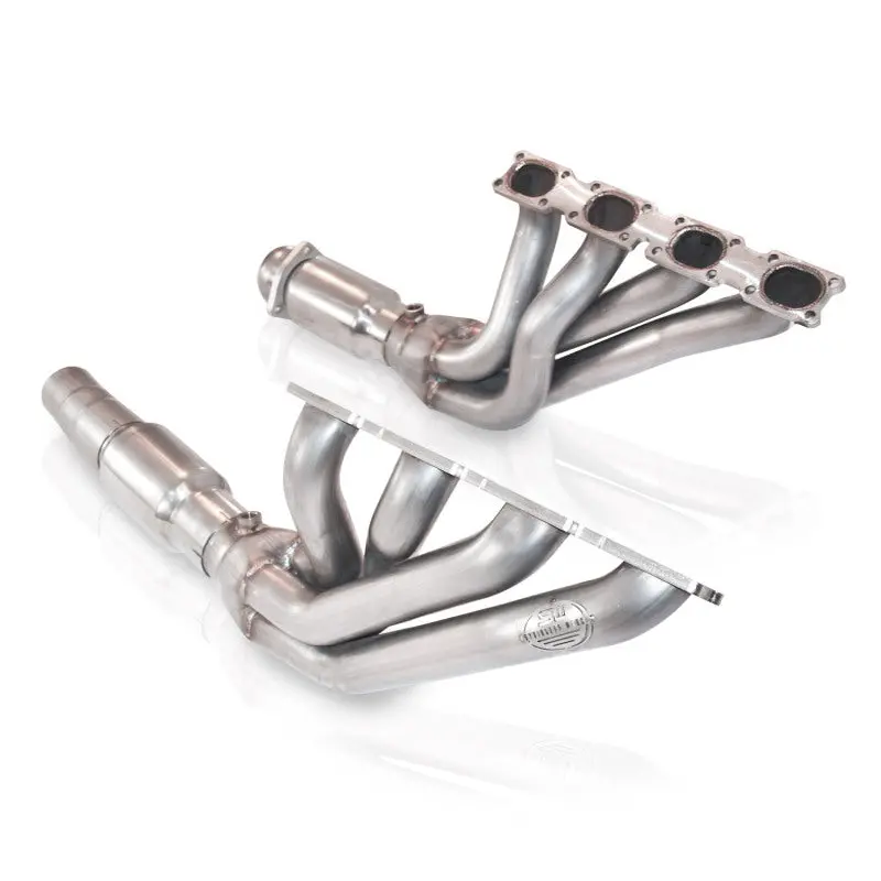 Stainless Works 1990-95 Corvette Zr1 Headers 2In Primaries 3In Collectors High-Flow Cats 1
