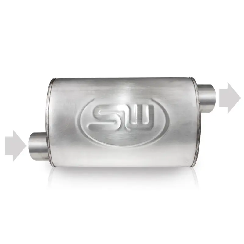Stainless Works 2.25In Id Offset Inlet/ 2.25In Od Offset Outlet (On Opposite Sides) 4Inx8in 1