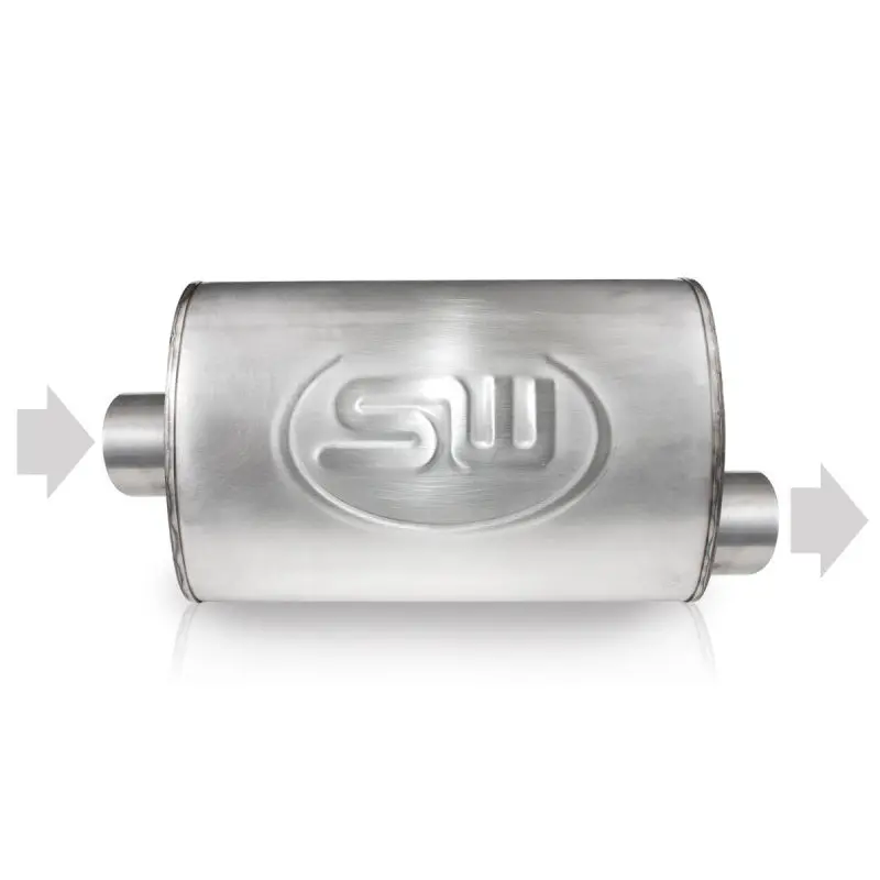 Stainless Works 2.5In Id Center Inlet/ 2.5In Od Offset Outlet 4Inx8in 1