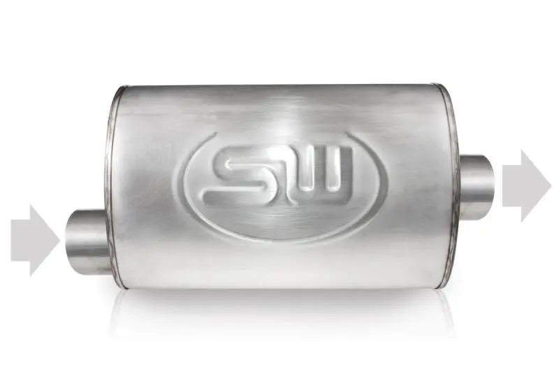 Stainless Works 2.5In Id Offset Inlet/ 2.5In Od Center Outlet 5Inx9in 1