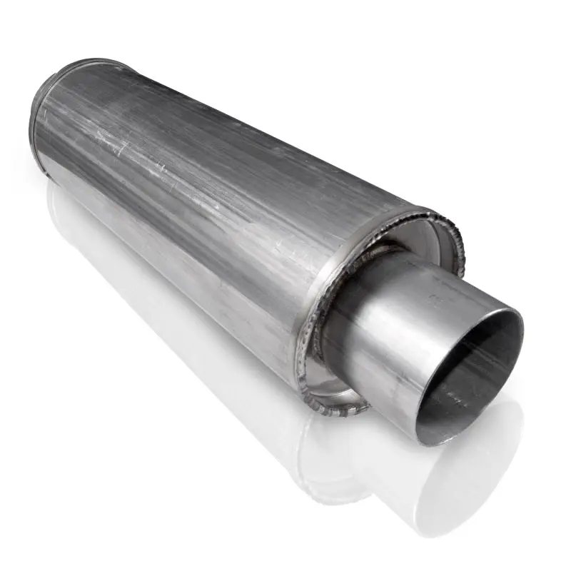 Stainless Works 2.5In Vintage Round Muffler 1