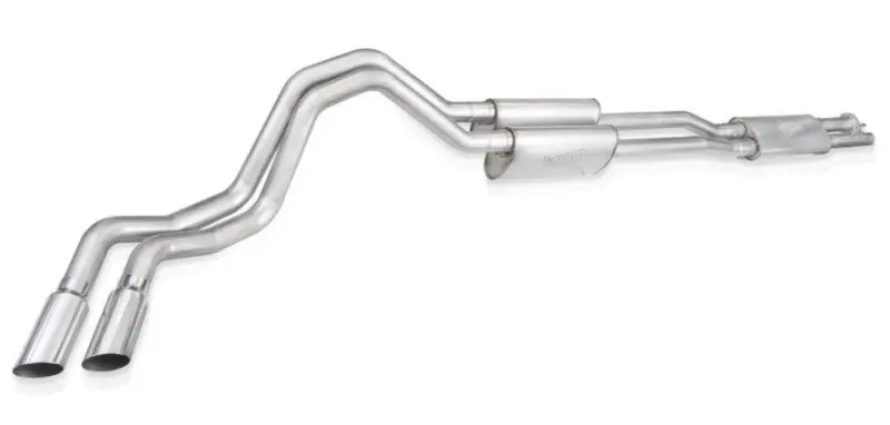 Stainless Works 20-21 Ford F-250/F-350 7.3L 304Ss Redline Catback W/ 4In Polished Tips 1