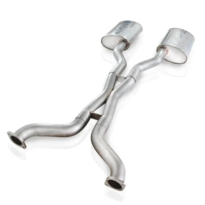 Stainless Works 2003-11 Crown Victoria/Grand Marquis 4.6L 2-1/2In Exhaust S-Tube Mufflers No Tips 1