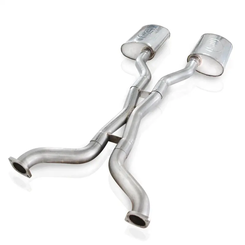 Stainless Works 2003-11 Crown Victoria/Grand Marquis 4.6L 2-1/2In Exhaust S-Tube Mufflers No Tips 2