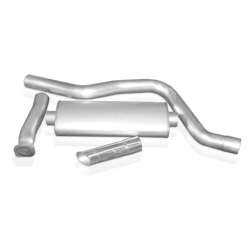Stainless Works 2006-09 Chevy 6.0L Trailblazer Ss 3-1/2In Catback Single Chambered Muffler Factory 1