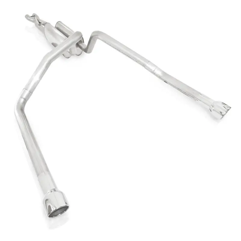 Stainless Works 2006-09 Trailblazer Ss 6.0L 2-1/2In Chambered Exhaust X-Pipe Side Bumper Exit 1