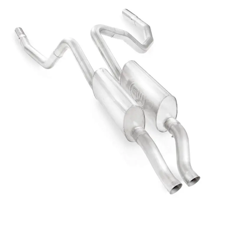 Stainless Works 2009-16 Dodge Ram 5.7L Truck Exhaust 3In X-Pipe S-Tube Mufflers Under Bumper Exit 1