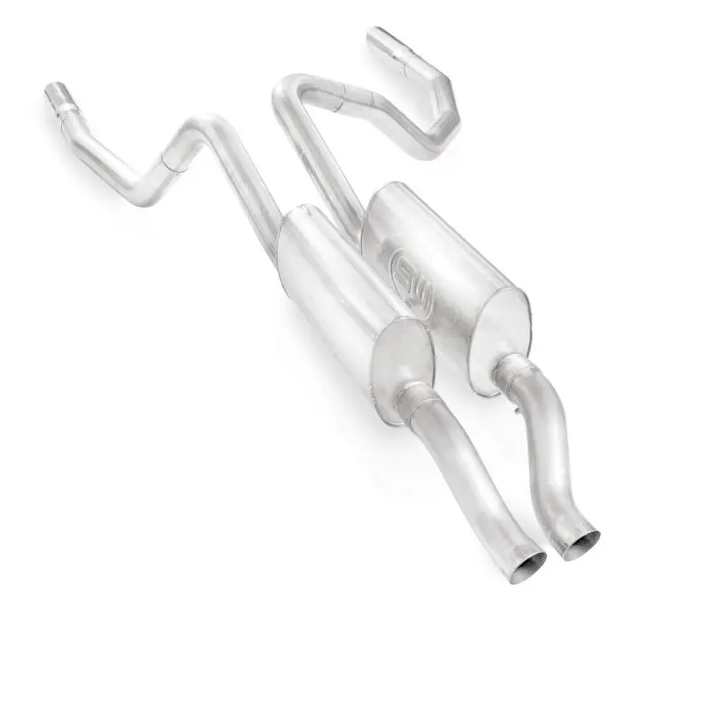 Stainless Works 2009-16 Dodge Ram 5.7L Truck Exhaust 3In X-Pipe S-Tube Mufflers Under Bumper Exit 2