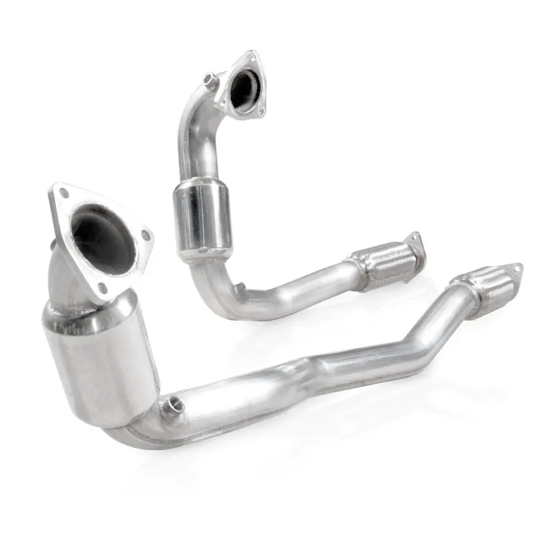 Stainless Works 2010-18 Ford Taurus Sho V6 Downpipe High-Flow Cats 1