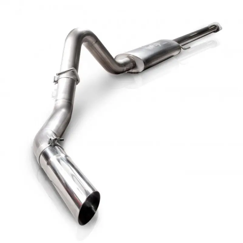 Stainless Works 2011-14 F-150 3.5L 3-1/2In Catback S-Tube Muffler Factory Connection 2