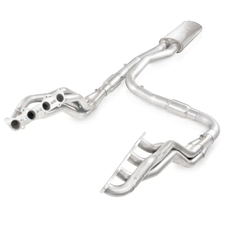 Stainless Works 2011-14 F-150 5.0L 1-7/8In Primaries 3In High-Flow Cats X-Pipe 1