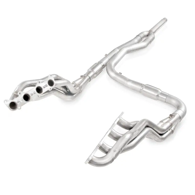 Stainless Works 2011-14 F-150 5.0L 1-7/8In Primaries 3In High-Flow Cats Y-Pipe 2