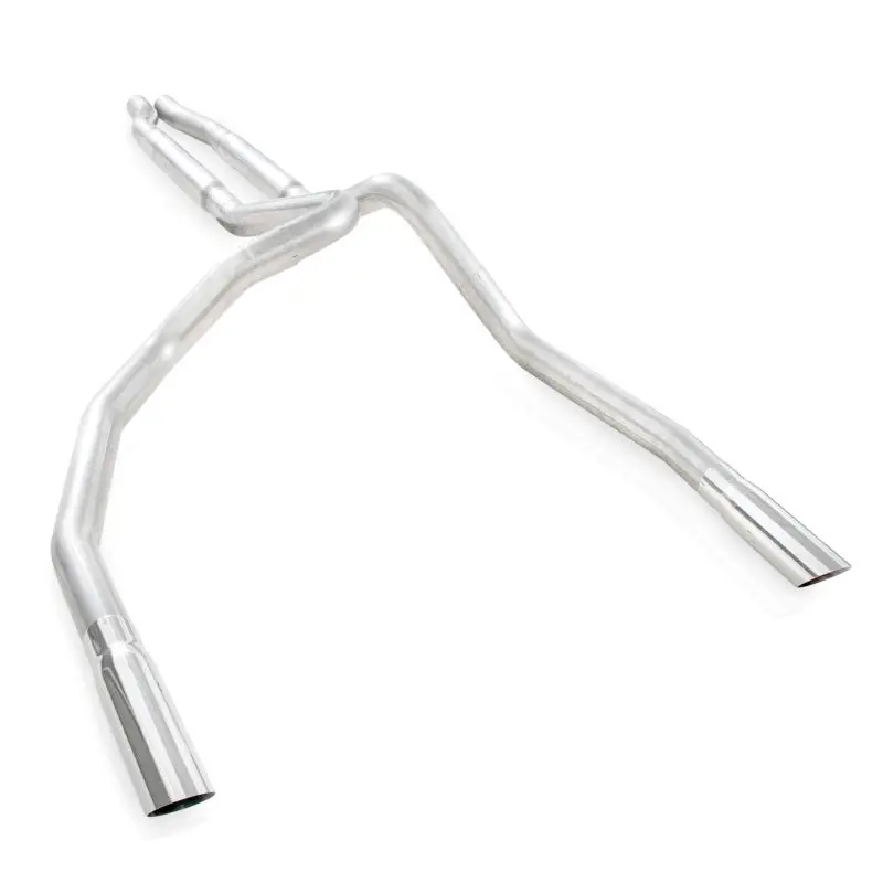 Stainless Works 2011-14 F-150 5.0L 3In Exhaust S-Tube Mufflers Under Bumper Exit 2