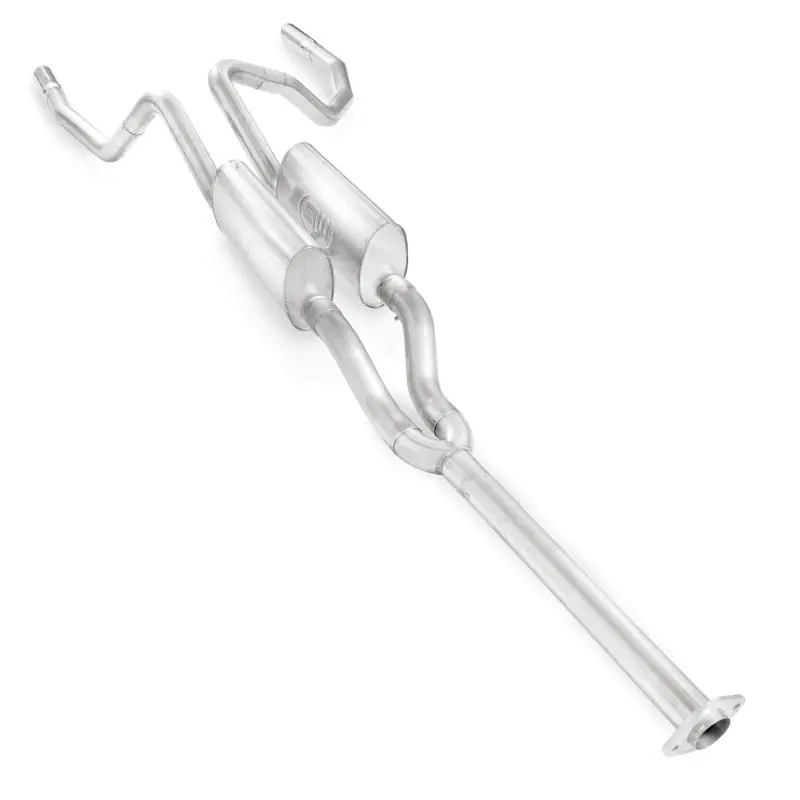 Stainless Works 2011-14 F-150 5.0L 3In Exhaust Y-Pipe S-Tube Mufflers Under Bumper Exit 2