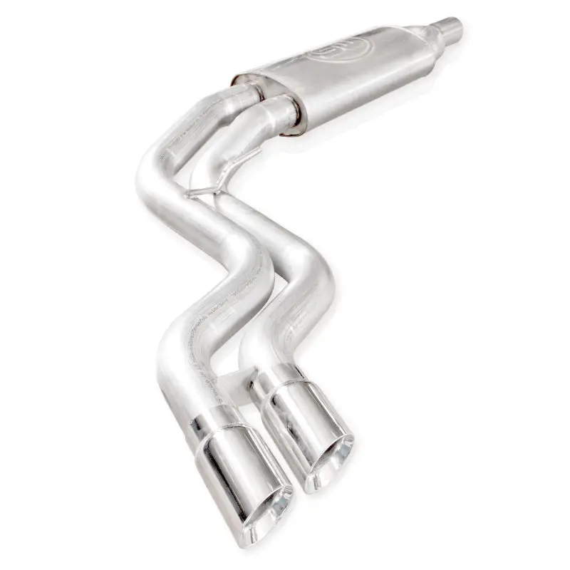 Stainless Works 2011-14 Ford Raptor Exhaust Y-Pipe Mid Resonator Front Passenger Rear Tire Exit 1