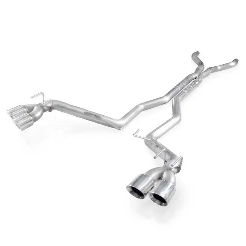 Stainless Works 2012-15 Camaro Zl1 6.2L 3In Catback Dual Chambered Exhaust X-Pipe Resonator Deletes 1
