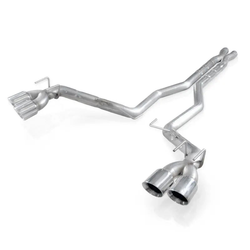Stainless Works 2012-15 Camaro Zl1 6.2L 3In Catback Dual Chambered Exhaust X-Pipe Resonator Deletes 1