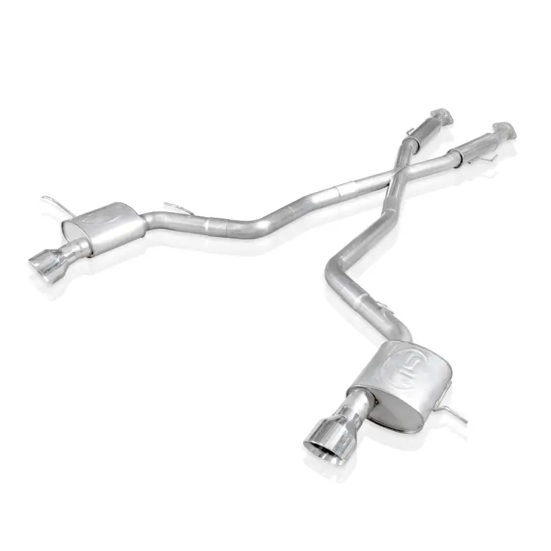 Stainless Works 2012-17 Jeep Grand Cherokee 6.4L Catback Chambered Mufflers X-Pipe 1