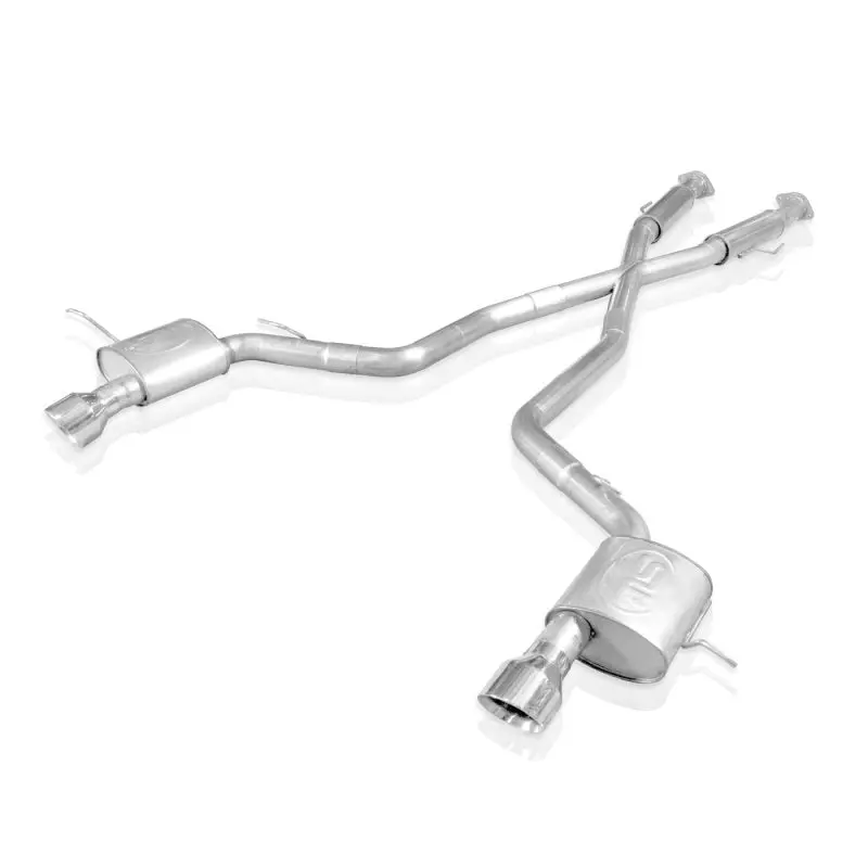 Stainless Works 2012-17 Jeep Grand Cherokee 6.4L Catback S-Tube Mufflers X-Pipe 2